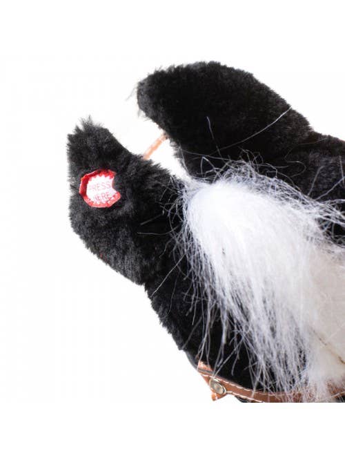 PLUSH HORSE SOFTIK BLACK (Sold Without Batteries)