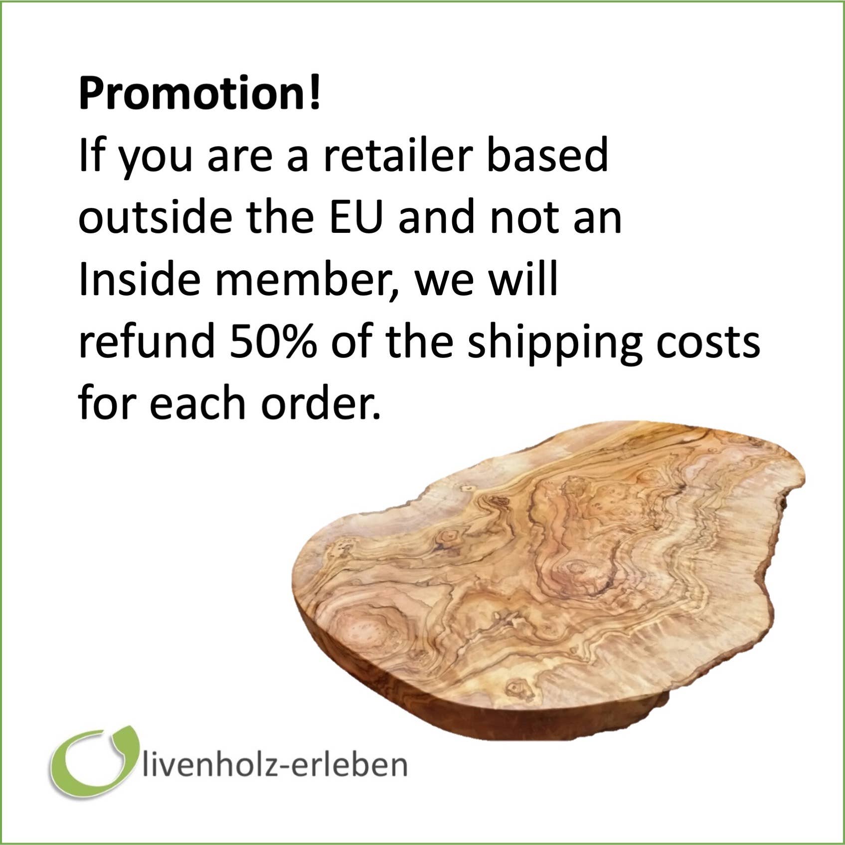 Rustic oval soap dish- olive wood - Image 2