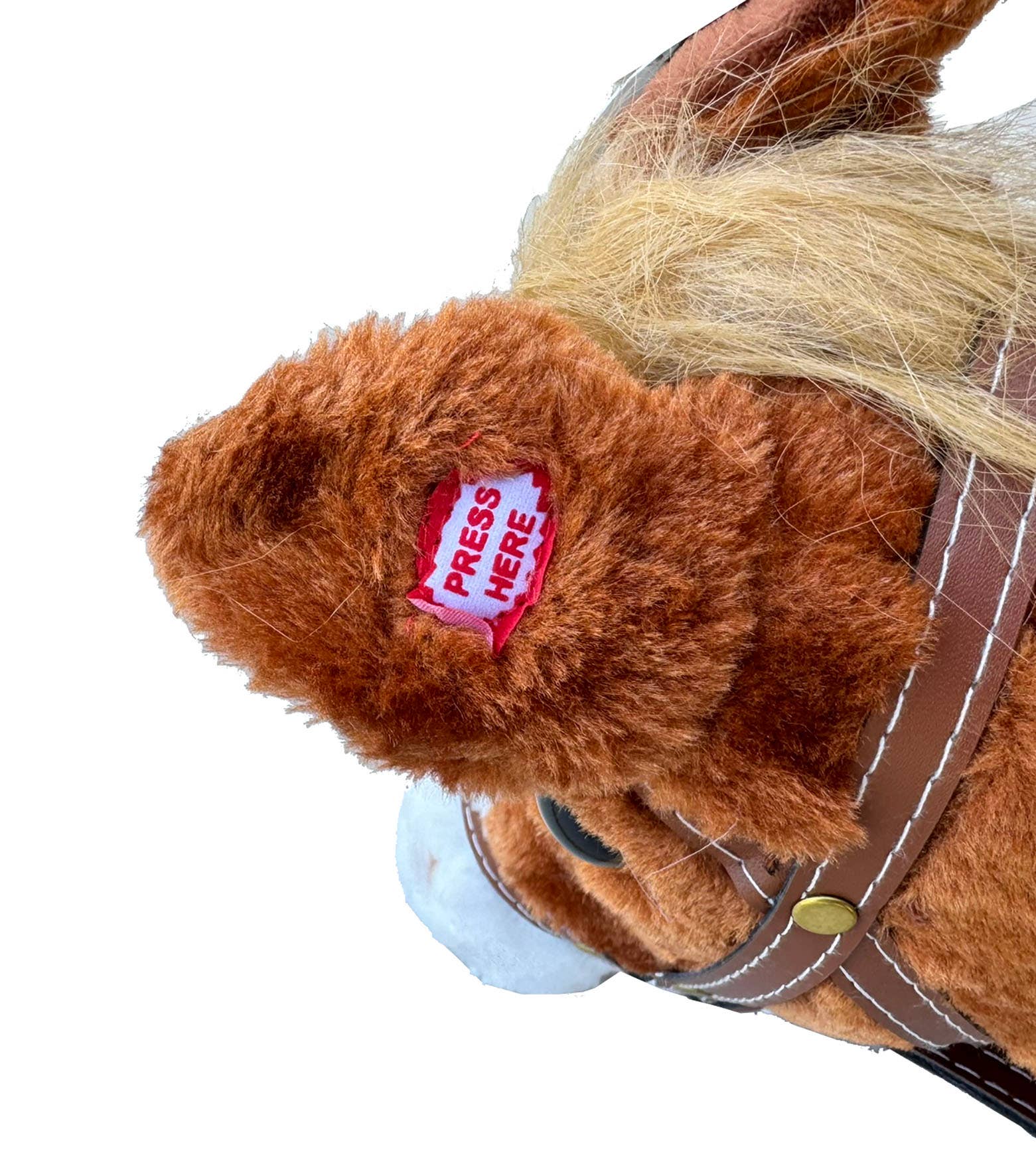 PLUSH HORSE SOFTIK BROWN - (Sold Without Batteries) - Image 4