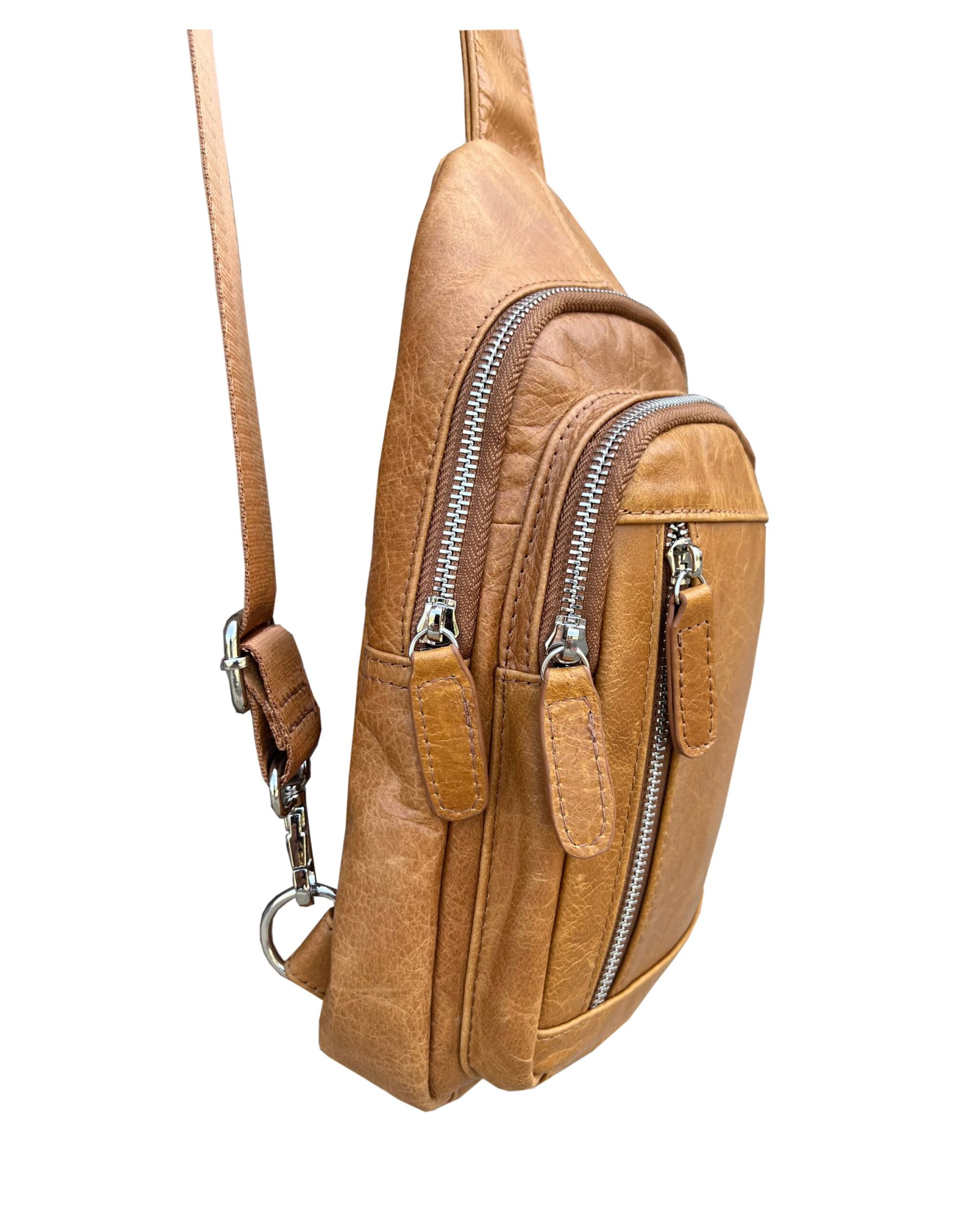 Cowhide Leather Sling Bag - Image 8