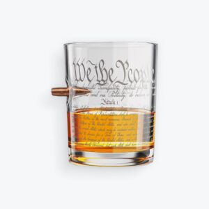 We The People Whiskey Glass