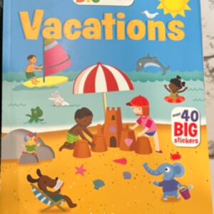 Big Stickers: Vacation Book